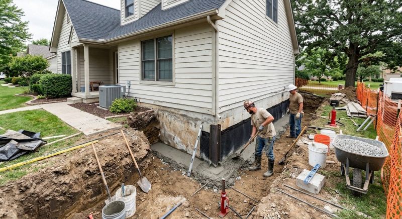 House Foundation Repair in Mc Lean, VA