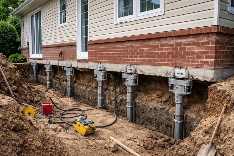 House Underpinning in Oxon Hill, MD