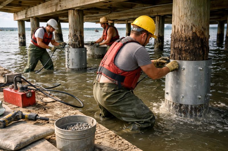 Piling Repair in Oxon Hill, MD