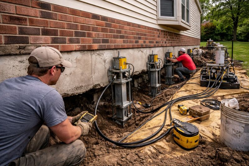 Settling Foundation Service in Arlington County, VA