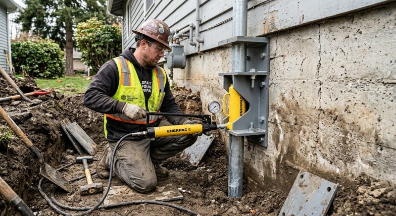 Settling Foundation Service in Crofton, MD