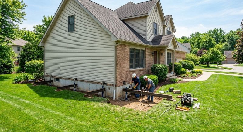 Settling Foundation Service in Dunkirk, MD