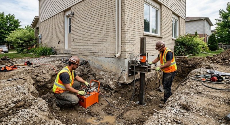 Sinking Foundation Lifting in Oxon Hill, MD