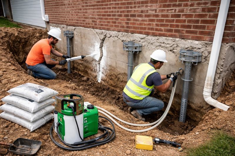 Structural Foundation Repair in Springfield, VA